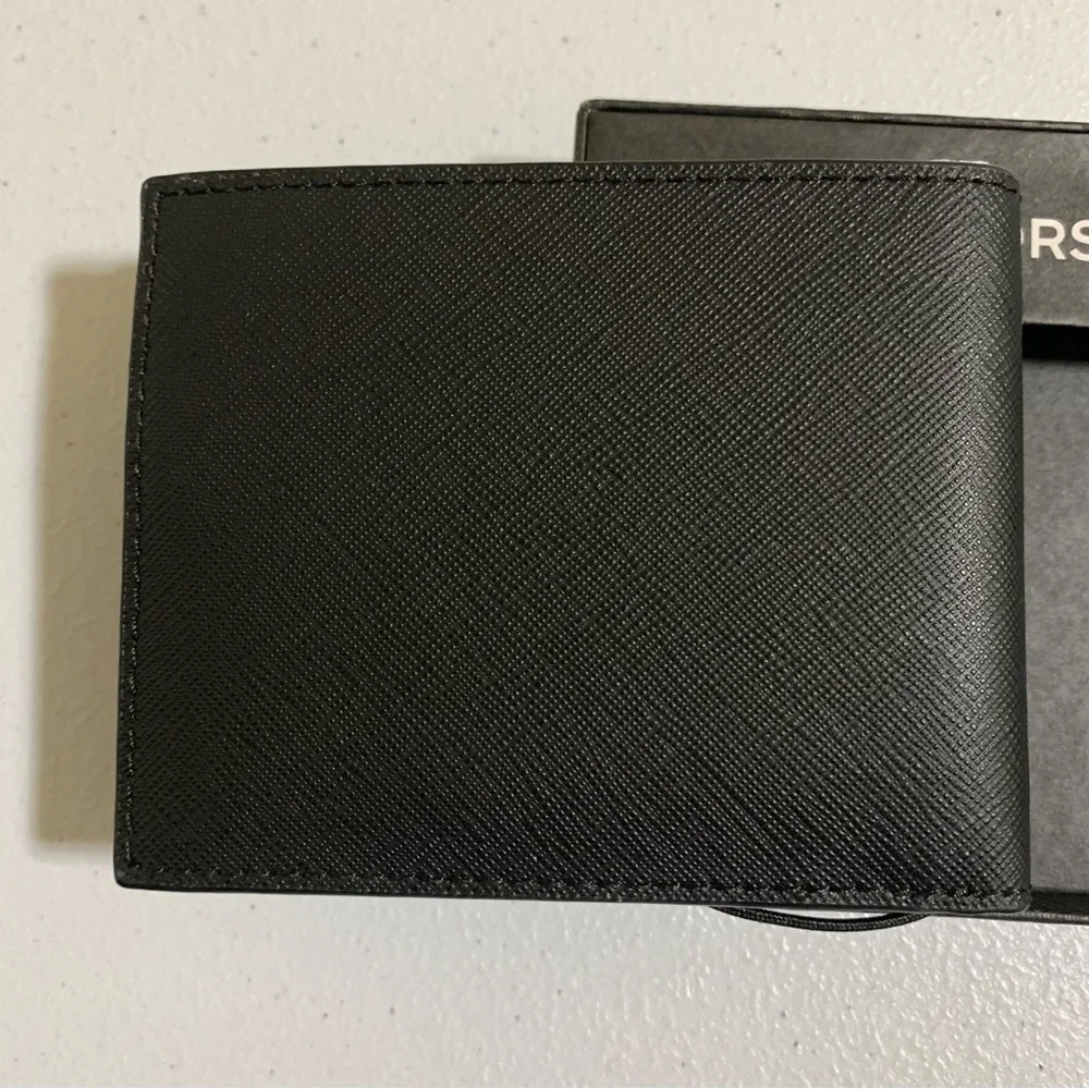 Michael Kors Crossgrain Leather Slim Billfold Wallet-NWT